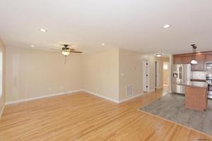 Open Living room to Kitchen